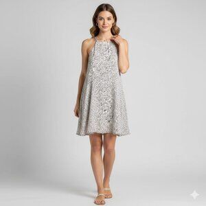 Love My Clothing halter leopard print dress size 3